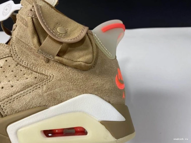 Chep Onekick DH0690-200 Retro Travis Air Jordan British Khaki 6 Scott 0805